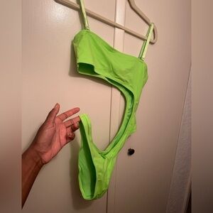 💚 SKIMS Strapless Monokini Swimsuit XL NWT